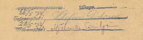 Úr teikningu 1954