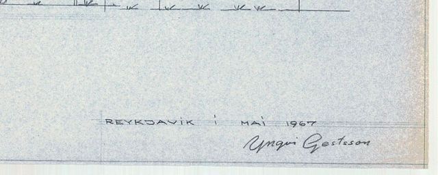 Úr teikningu 1967